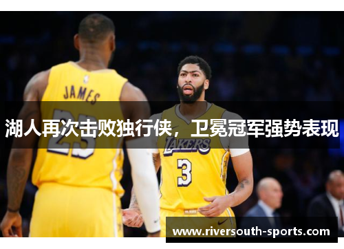 湖人再次击败独行侠，卫冕冠军强势表现